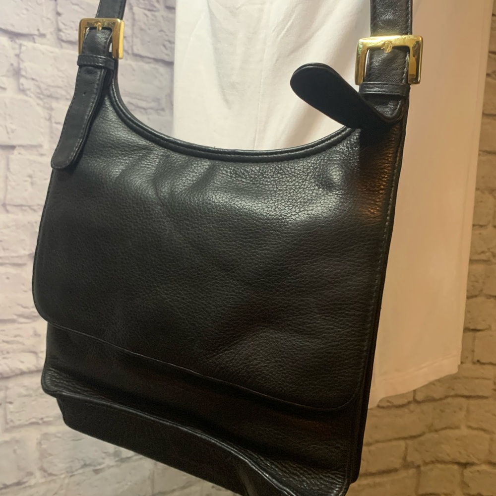 Black Leather Purse